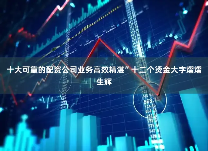 十大可靠的配资公司业务高效精湛”十二个烫金大字熠熠生辉