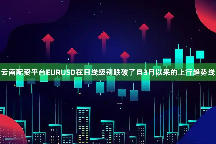 云南配资平台EURUSD在日线级别跌破了自3月以来的上行趋势线